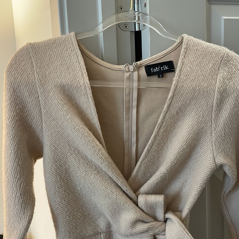 Fab’rik cozy wrap dress - Picture 2 of 4